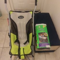 Baby Stroller And NEW Snack N Play