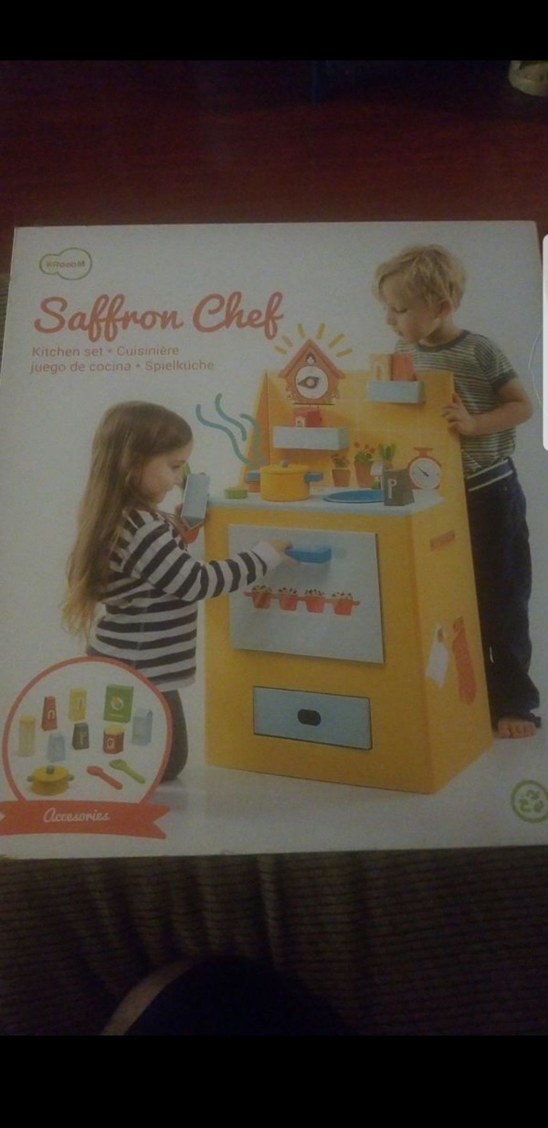 Saffron chef kitchen set