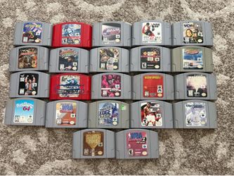 Nintendo 64 games 10 each