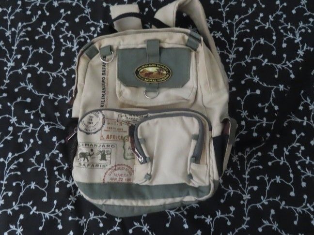 Disney Parks Animal Kingdom Kilimanjaro Safari Bag Backpack