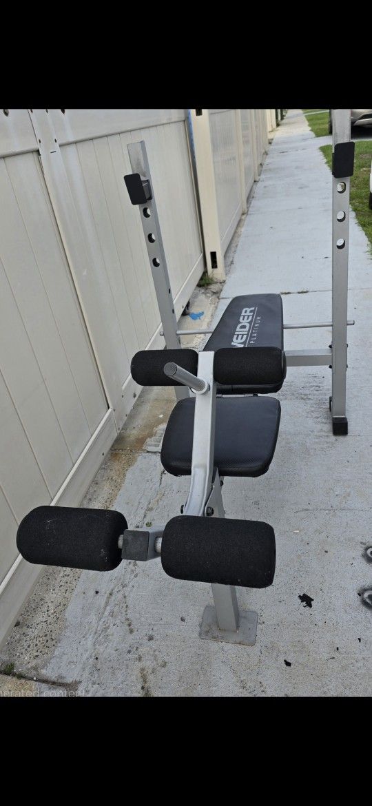WEIDER XRS 20 Bench & Rack