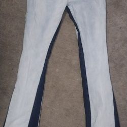 Valabasas Stacked Flare Jeans 