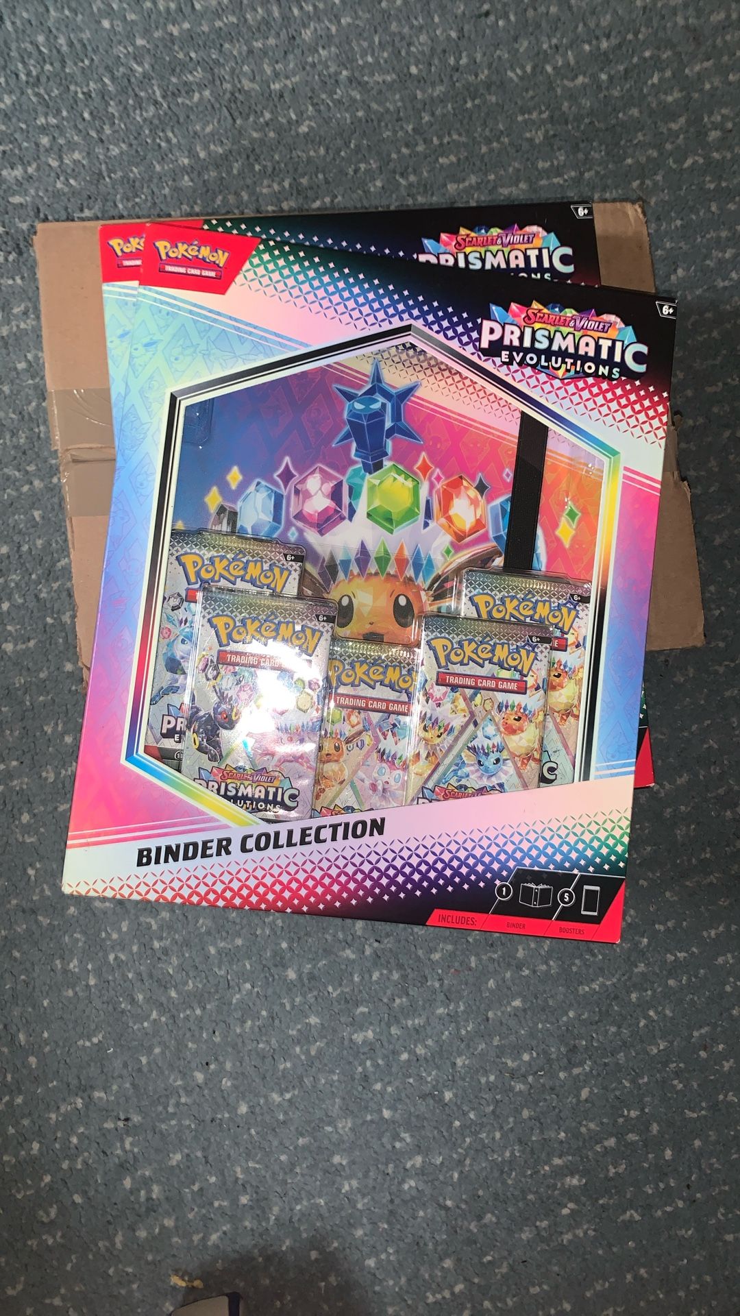 Pokemon Prismatic Evolutions Binder Collection