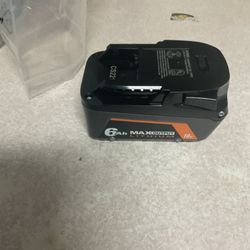 RIDGID 18V 6.0 Ah MAX Output Lithium-lon Battery