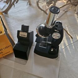 3 Way Vintage Microscope