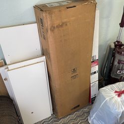 New Bookcase With Doors And Extra Selving