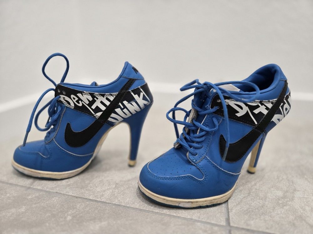 Nike Patent Leather Heels 8 US Used