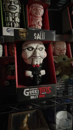 Geeki Tikis SAW Billy Puppet Mug 18oz