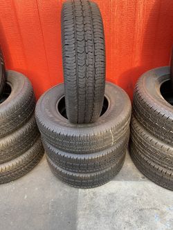 SET GOODYEAR WRANGLER 235/75/15 BRAND NEW $260 PRICE INCLUDES PROFESSIONAL INSTALLATION AND TAX