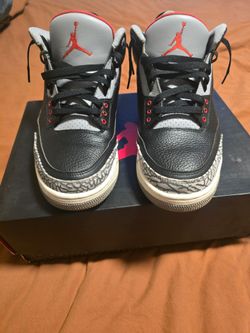 Black cement 3s
