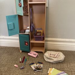 Our Generation + American Girl Doll Mixed Travel And School Collection