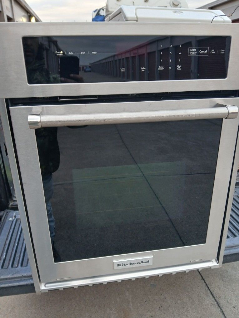 KitchenAid Stainless, Single Electric Built-in Wall Oven
