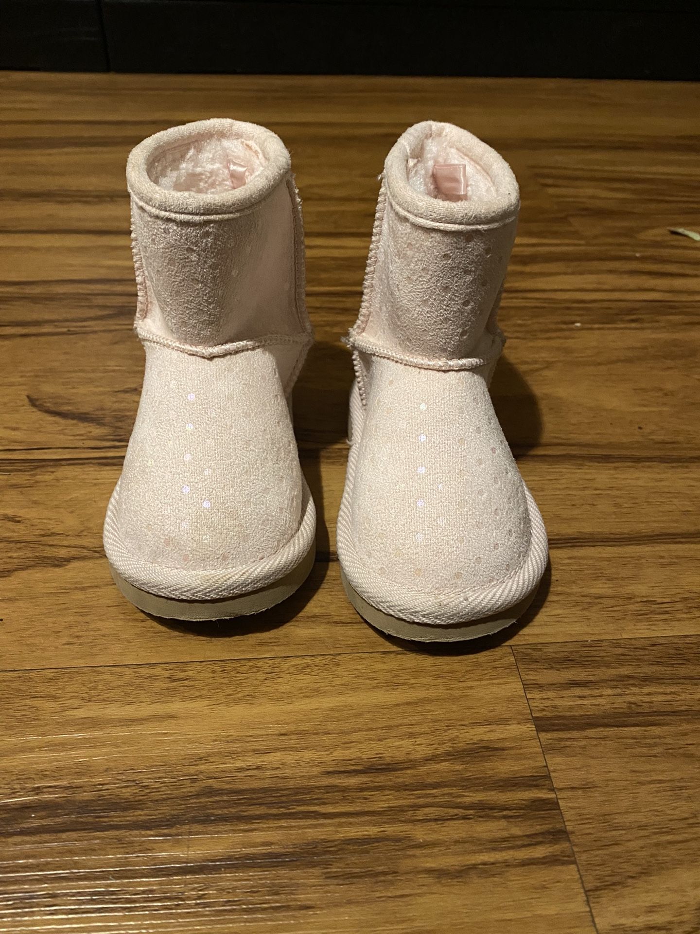 Toddler Pink Boots
