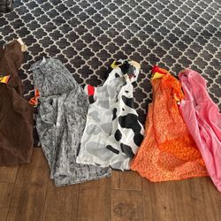 Set Of 5 Dexter  Educational Toddler/children Costume 