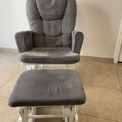 Glider Chair And Ottoman 