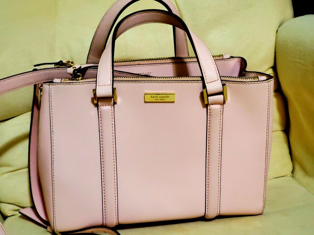 Kate Spade Baby Pink w/strap and handle