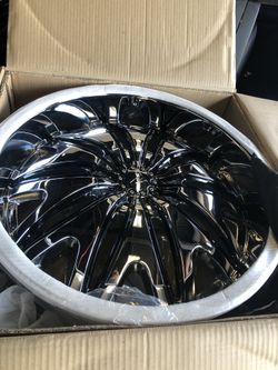 New 22” Chevy wheels