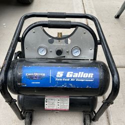 Eagle River 5 Gallon Twin Tank Air Compressor