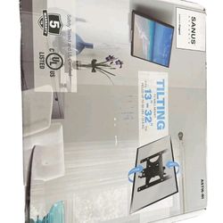 SANUS TILTING 13"-32" TV WALL MOUNT AST16-B1