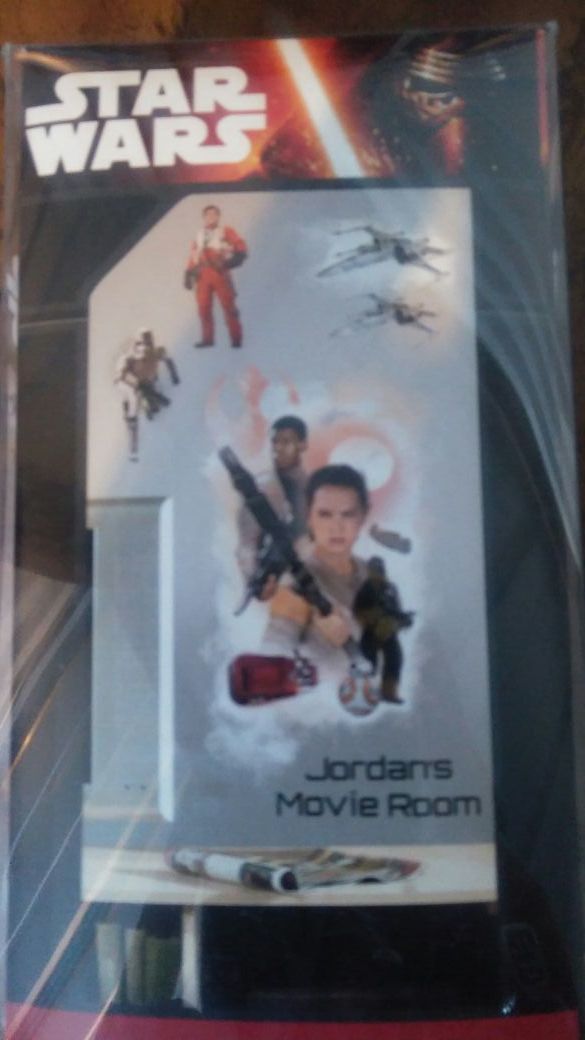 Wall decor star wars