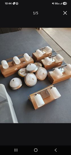 Bedroom and bathroom lighting