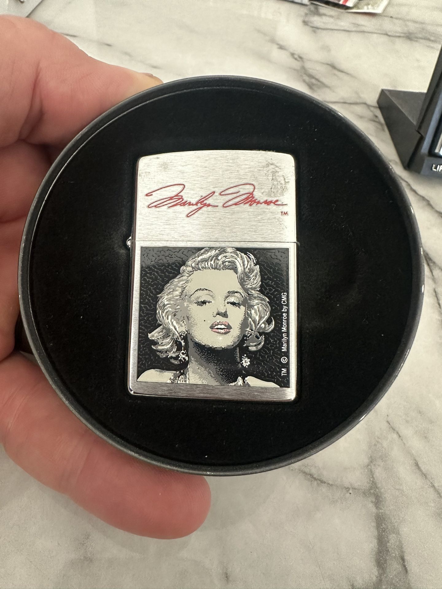 Stars Of Hollywood Zippo Marilyn Monroe
