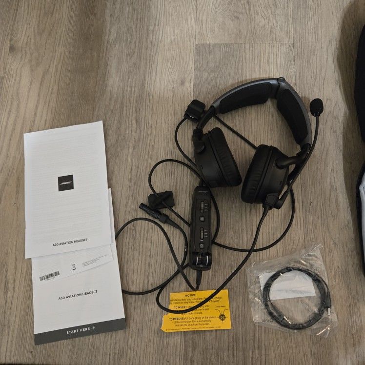 Bose A30 Aviation Bluetooth Headset
