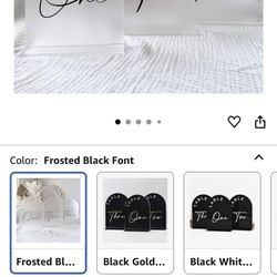 Table Numbers 1-30