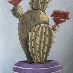 NEW! Pretty Cactus Pillows (set)