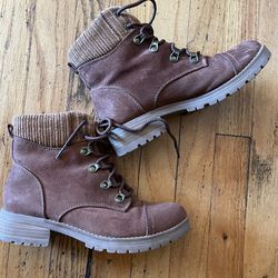 Ankle Suede Boots