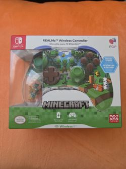 Minecraft Nintendo Switch controller
