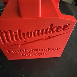 Milwaukee battery holder