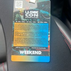 Comic con LA Badge