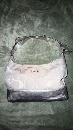 Coach Signature Hobo Shoulder Bag