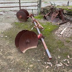 Row Plow and Spade Plows