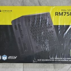 Brand NEW. SEALED. Corsair RM750e Power SUPPLY 3.1 ATX (2025)