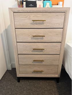 Five drawer dresser