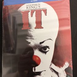 IT STEPHEN KING'S BLU RAY HORROR SteelBook BRAND NEW SEALED