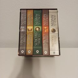 Game Of Thrones Book Series Softcover Song Of Ice And Fire