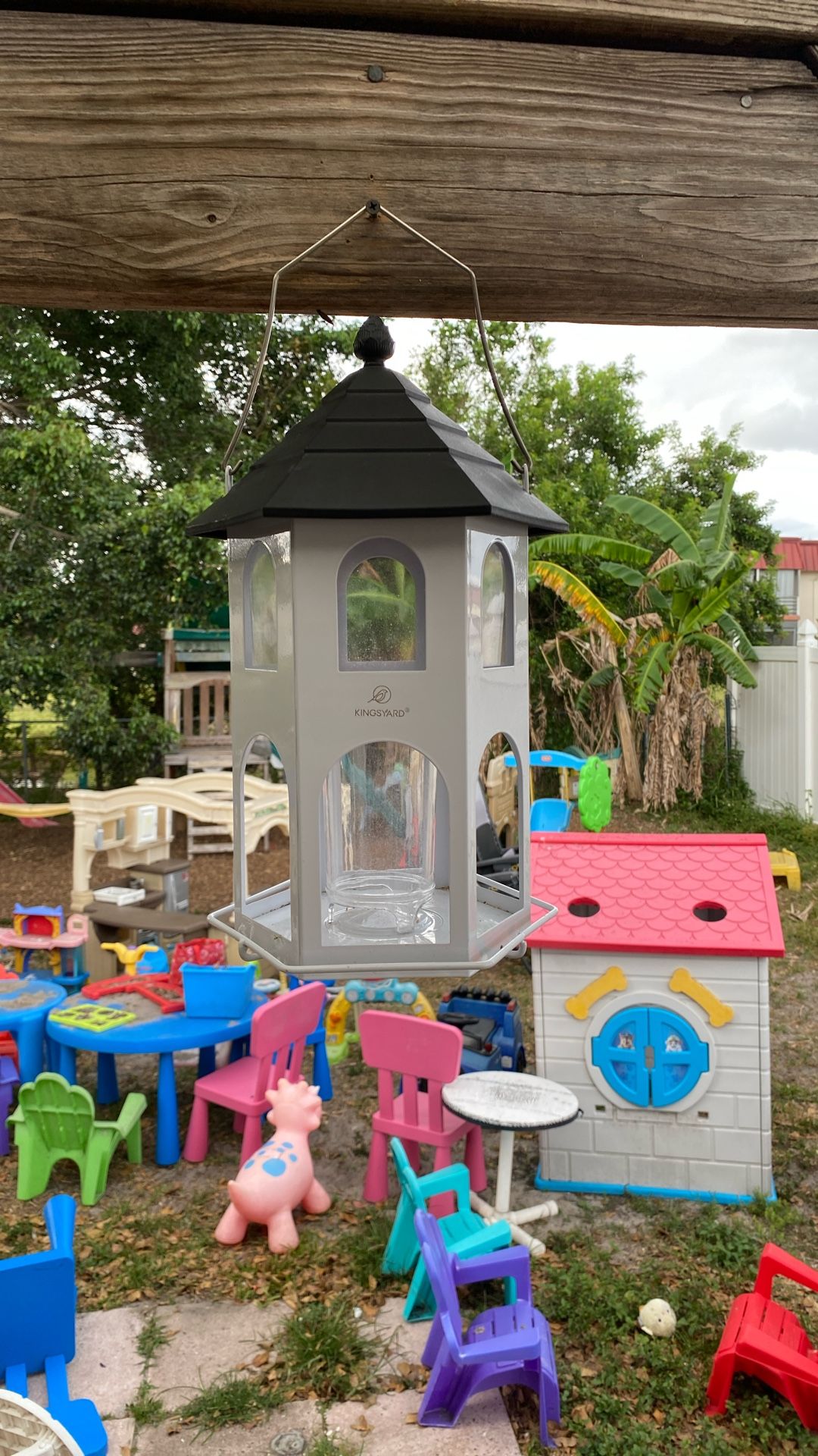 Bird House White