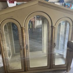 Dining Room Set w/ Buffet&Hutch & 6 Chairs Bought As Project Changed My Mind