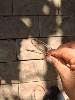 Gold bangle 14k