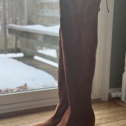 Forever21 Suede Thigh High Boots(BRAND NEW)