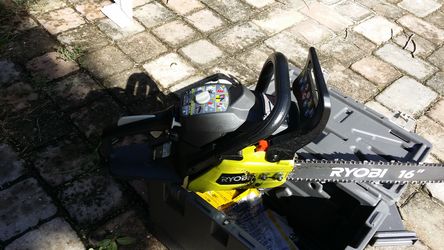 Ryobi 37cc chainsaw 16"