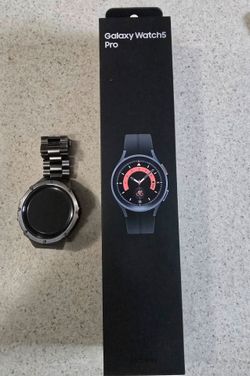 Samsung Galaxy Watch 5 Pro with extras
