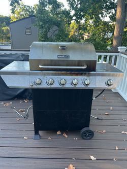 Nexgrill propane Gas Grill 6-Burner Stainless Steel