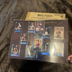 One piece tcg live action complete set sealed