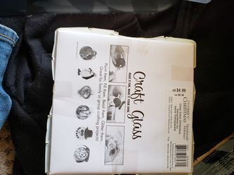 Glass craft ornamemts