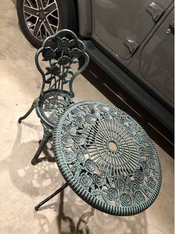 Free Table and Chair