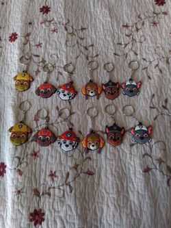 Paw Patrol Key Chains